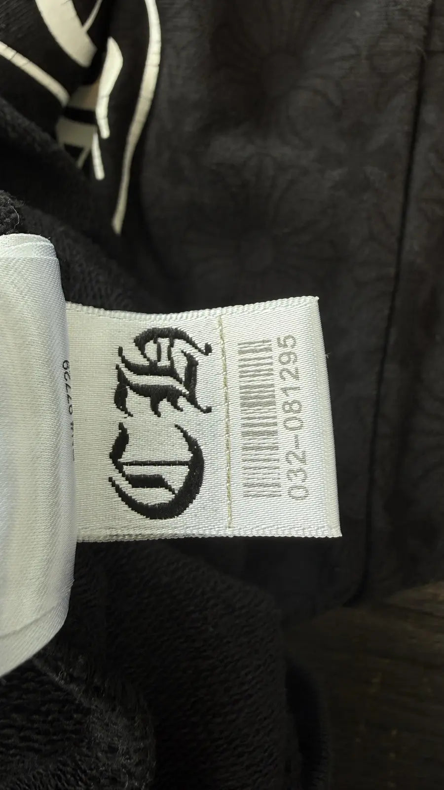 Chrome Hearts Monongram Vertical Logo Hoodie Chrome Hearts