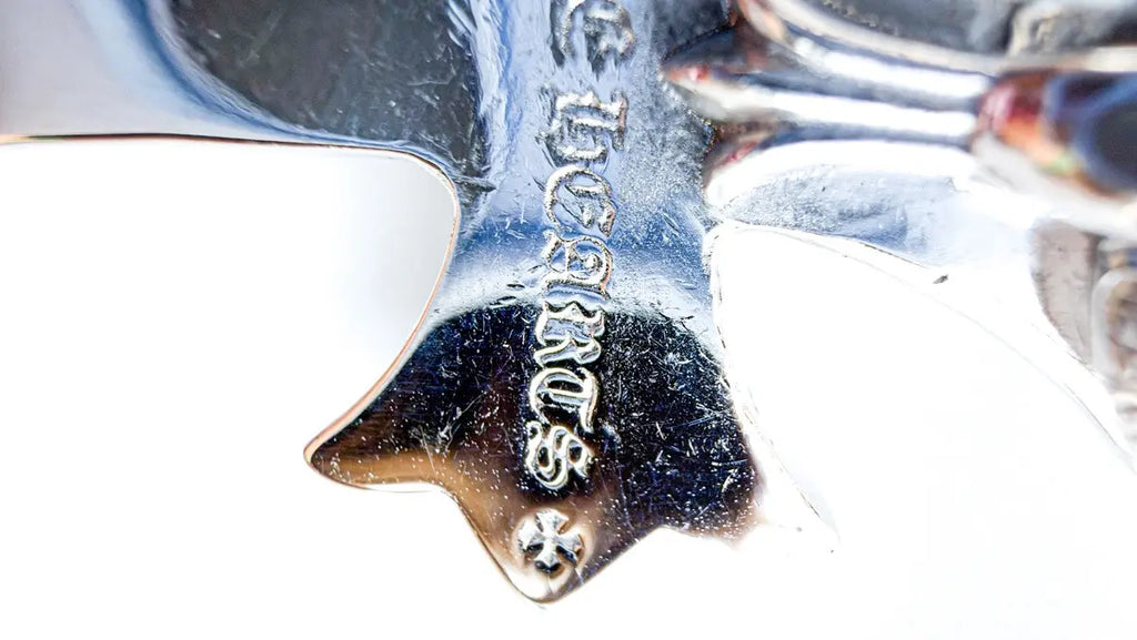 Chrome Hearts Ruby Baby Fat Cross Charm Chrome Hearts