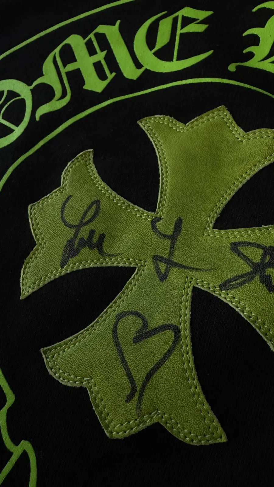 CHROME HEARTS Exclusive Hoodie signed by Laurie Stark