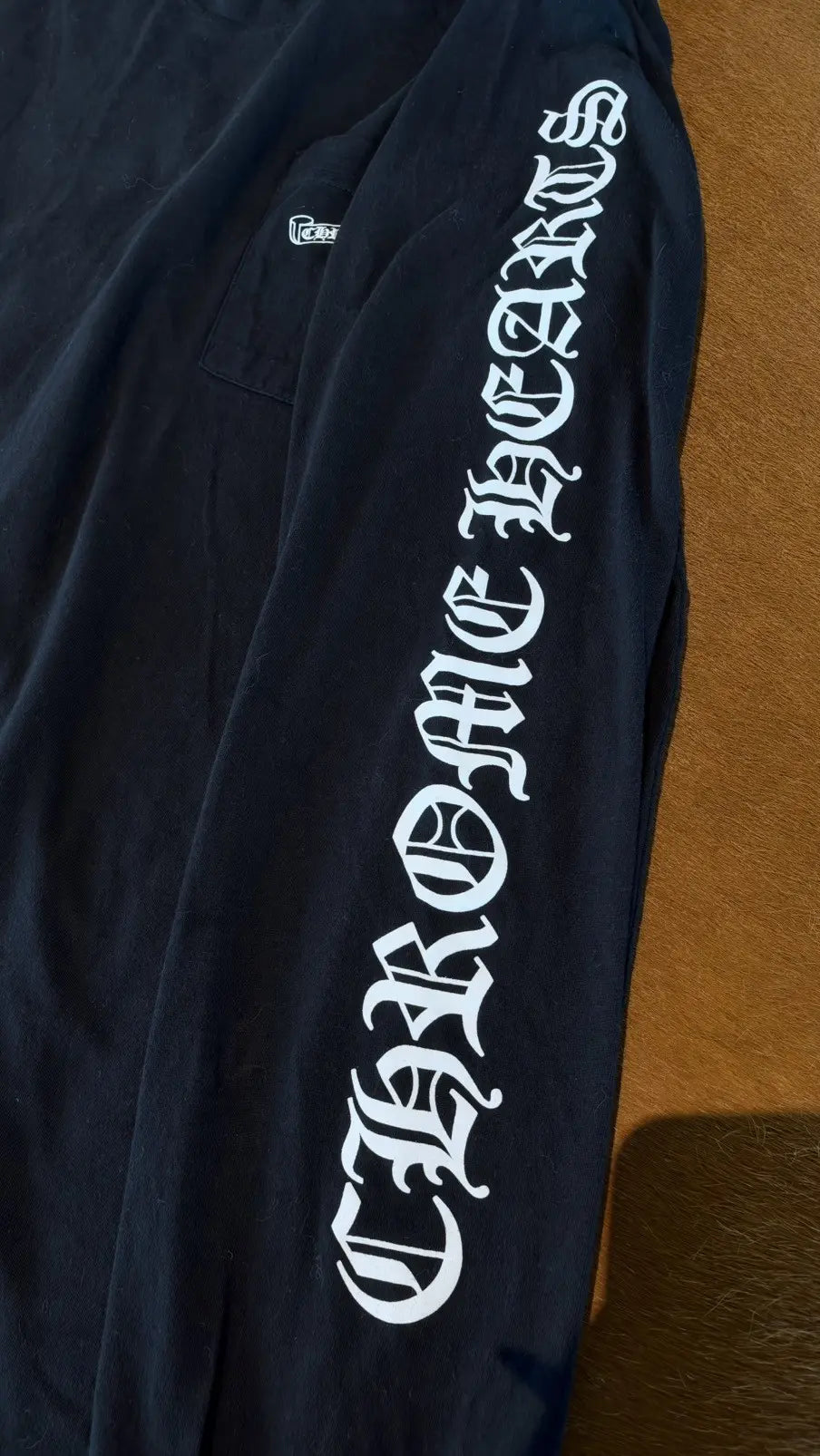 Chrome Hearts Scroll Logo Long-Sleeve T-Shirt Size L Chrome Hearts