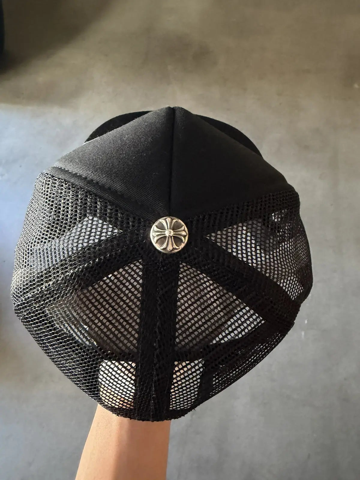 Chrome Hearts Aspen Black Tucker Hat