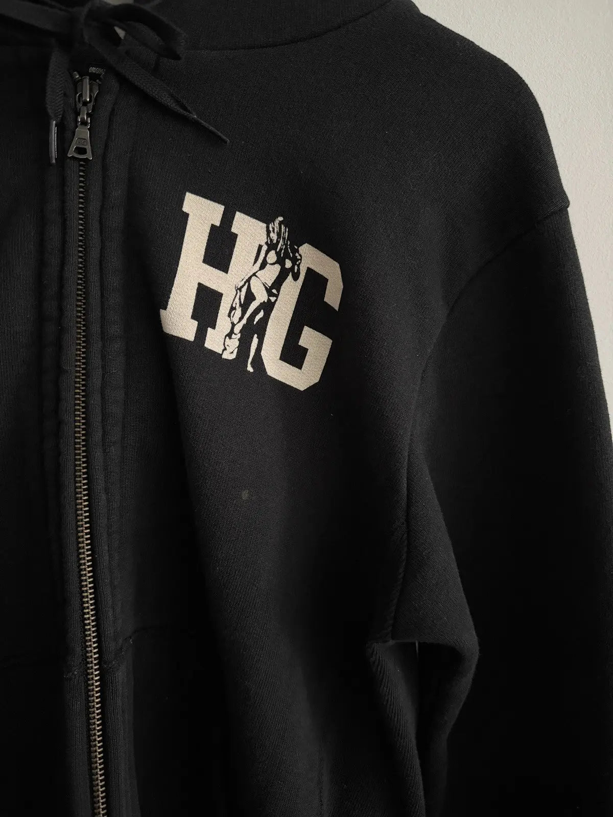 2000s Hysteric Glamour Girl Stripping Zip Hoodie