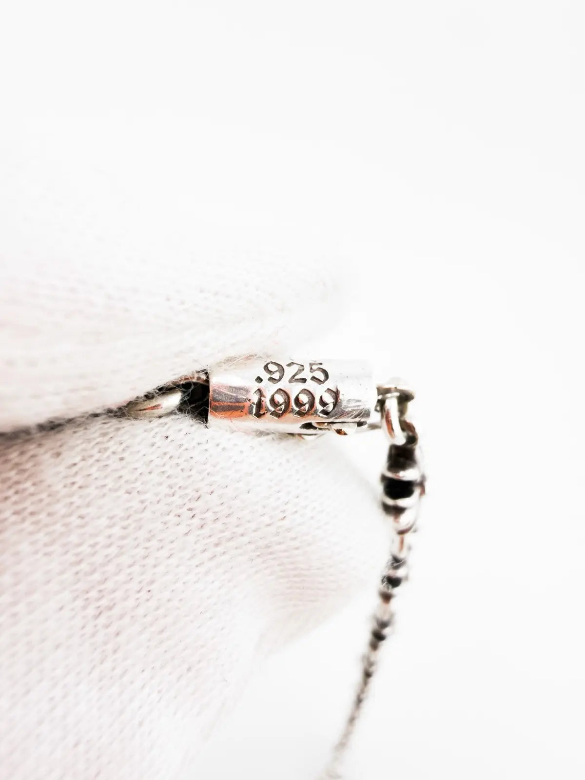 Chrome Hearts Tiny E Choke Chain & Fleur Necklace