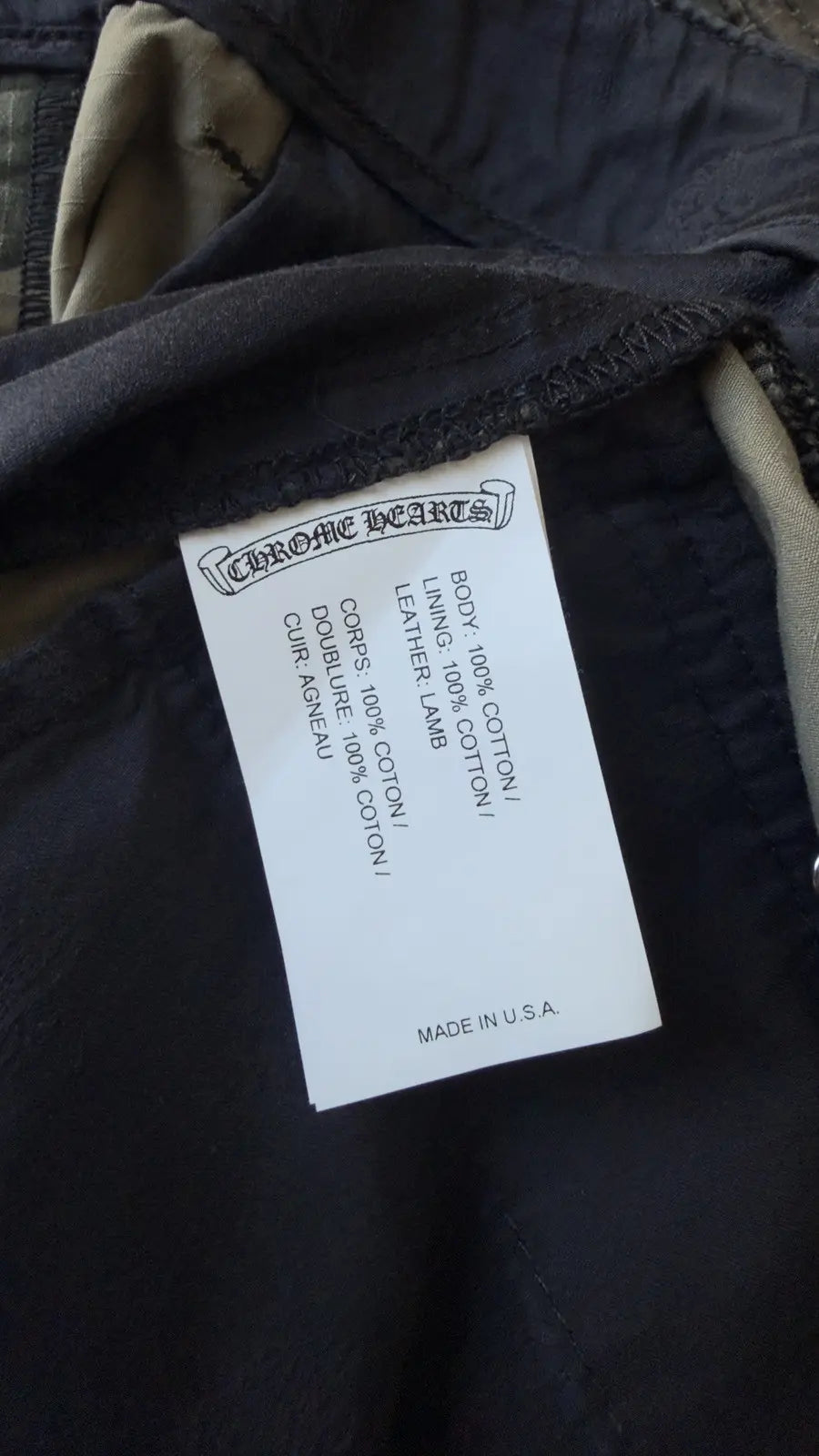 Chrome Hearts Camo Cargo Shorts