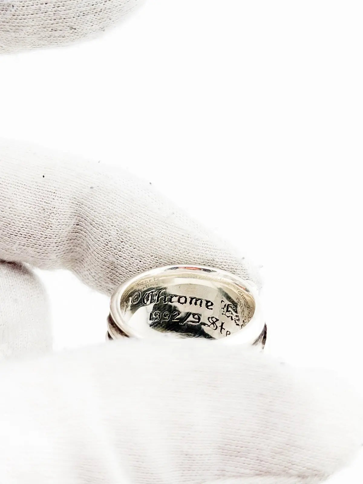 Chrome Hearts Dagger Sterling Silver Ring circa 1992