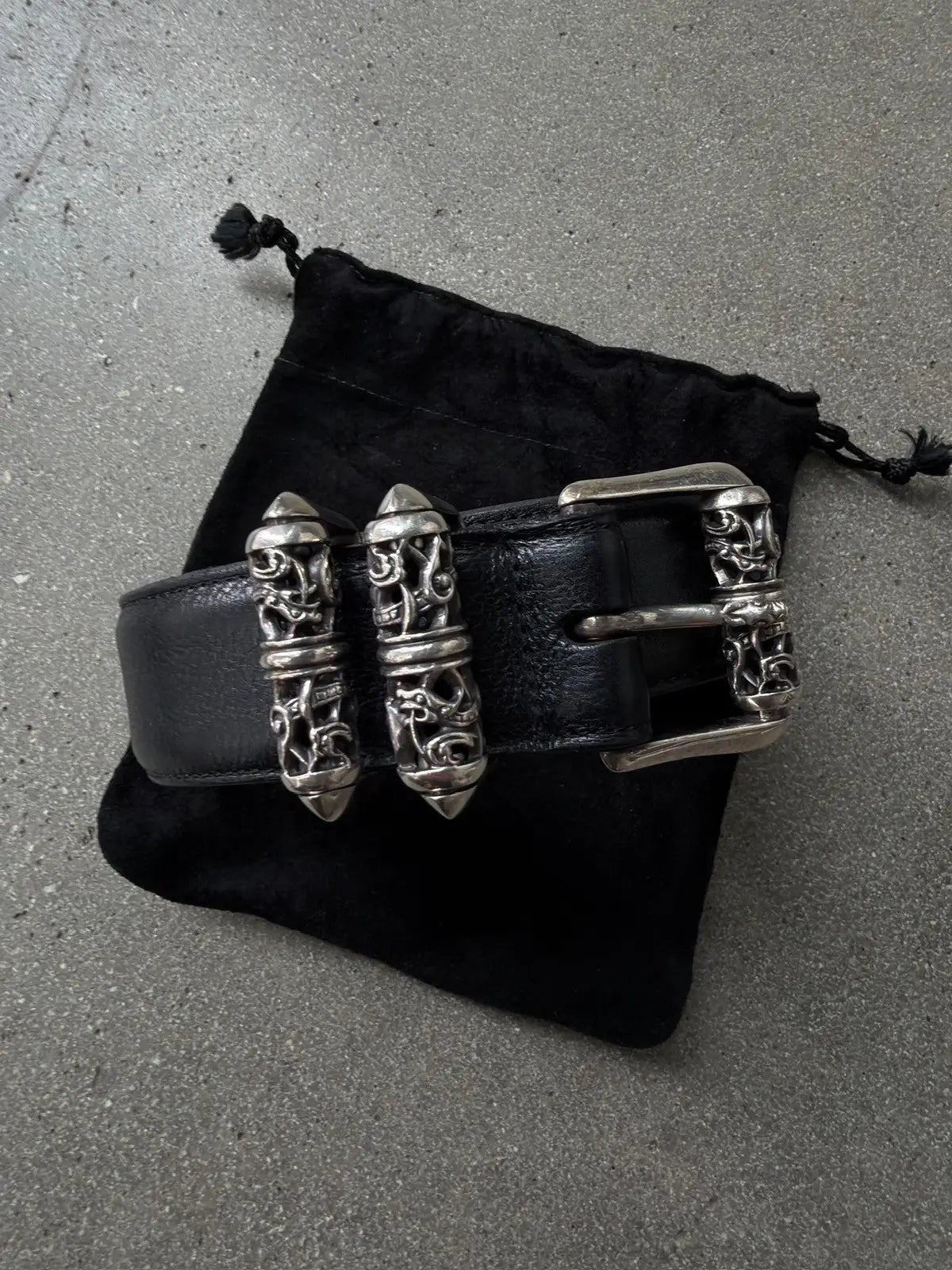 Chrome Hearts Fancy Roller Belt Celtic