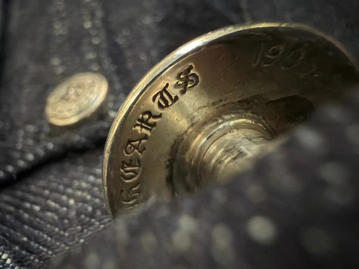 Chrome Hearts KS CUT Raw Indigo Denim Jeans