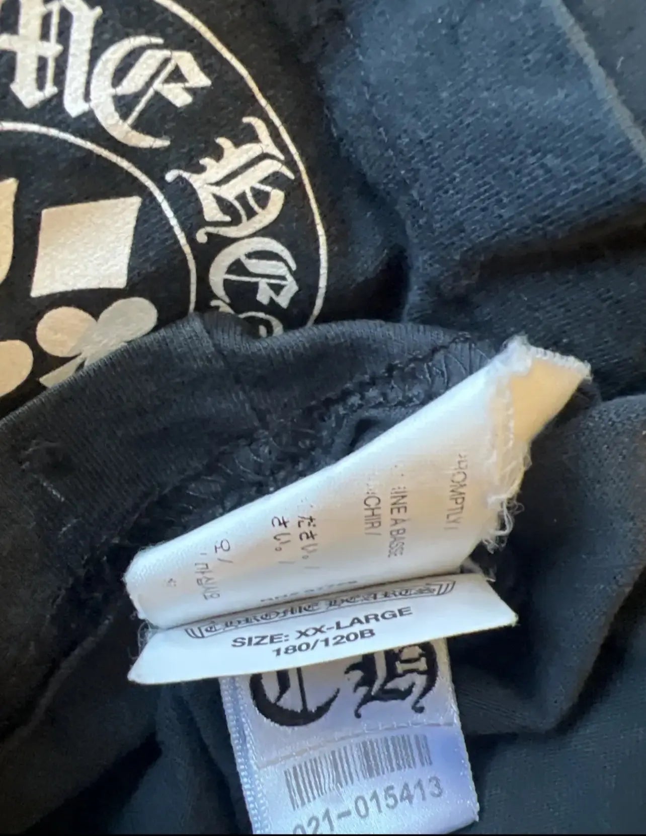 2010s Chrome Hearts Spine Triple Cross Tee