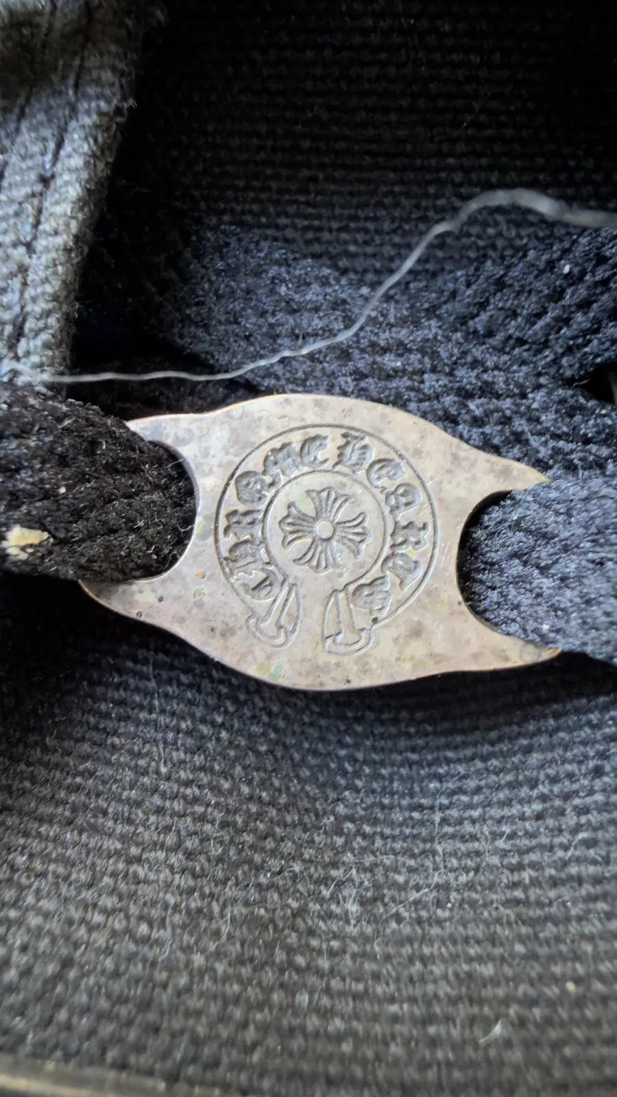 Chrome Hearts Triple Black Star Patch Converse Chuck Taylor