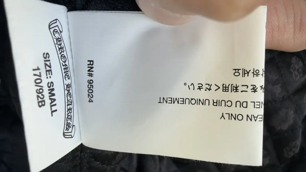 Chrome Hearts Cheetah Triple Cross Work Jacket