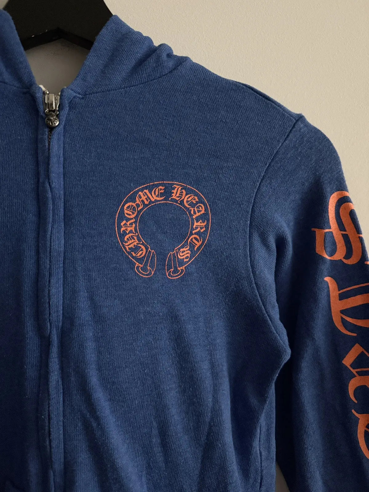 Chrome Hearts NYC Horseshoe Zip-up Hoodie