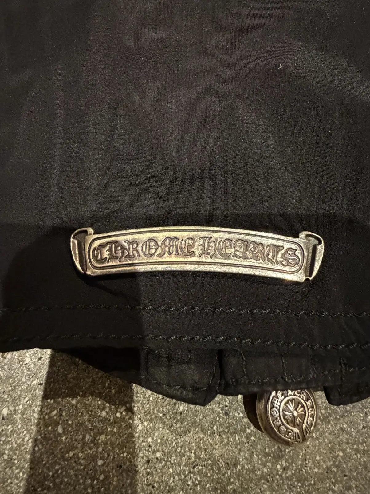 Chrome Hearts Nylon Dual Windbreaker Jacket
