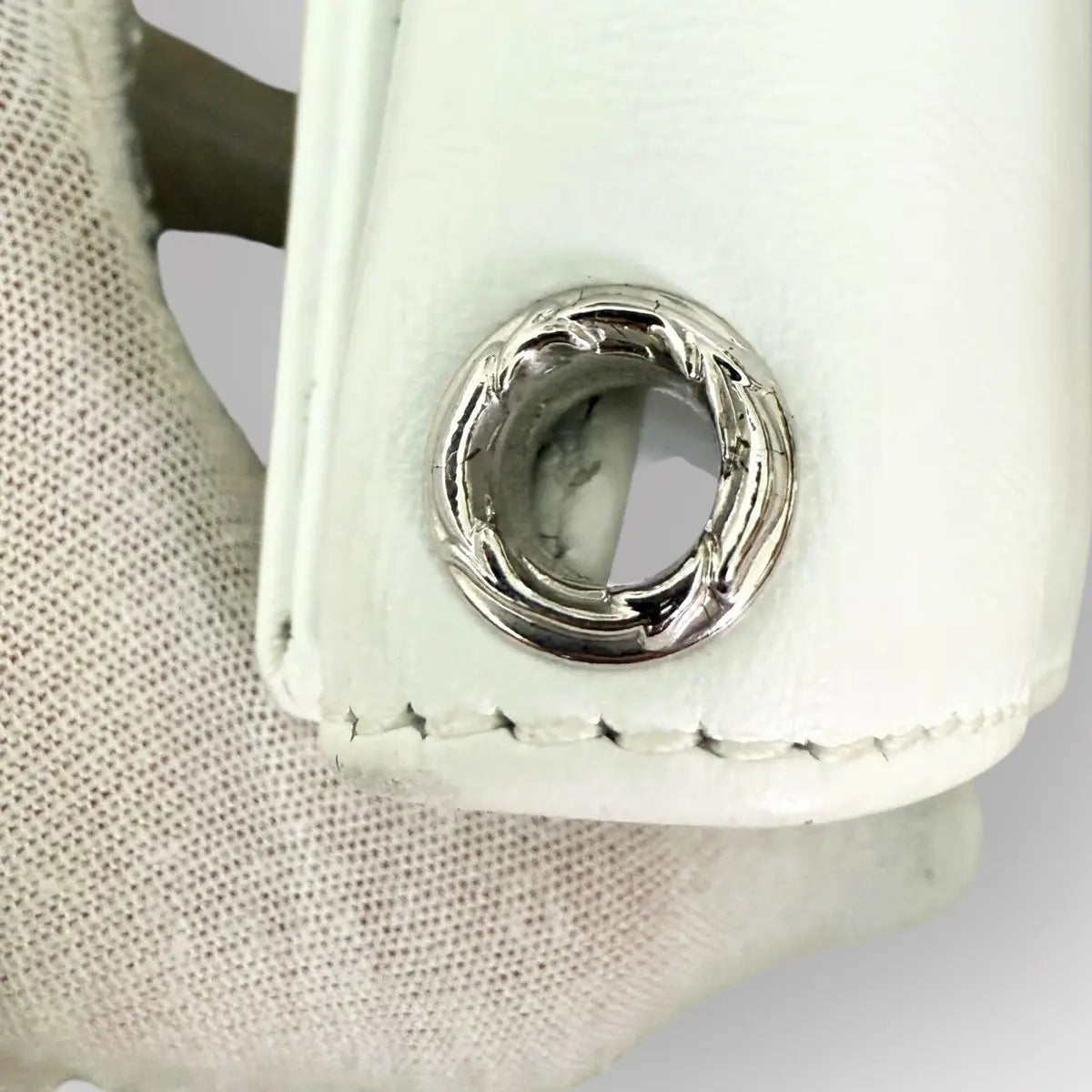 Chrome hearts Trifold Wallet With Heart Buttons