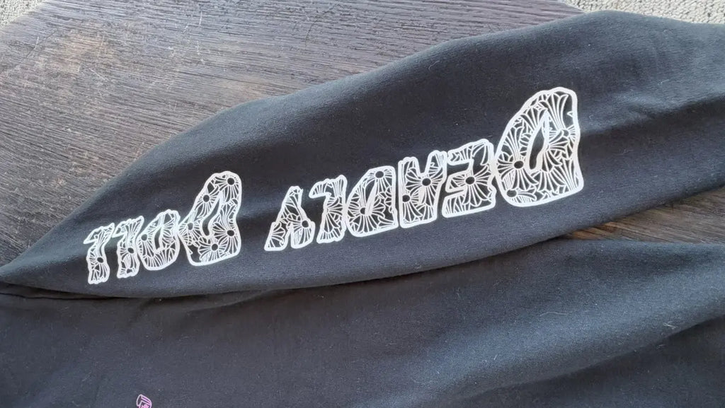 Chrome Hearts × Deadly Doll Black Hoodie Size XL Chrome Hearts