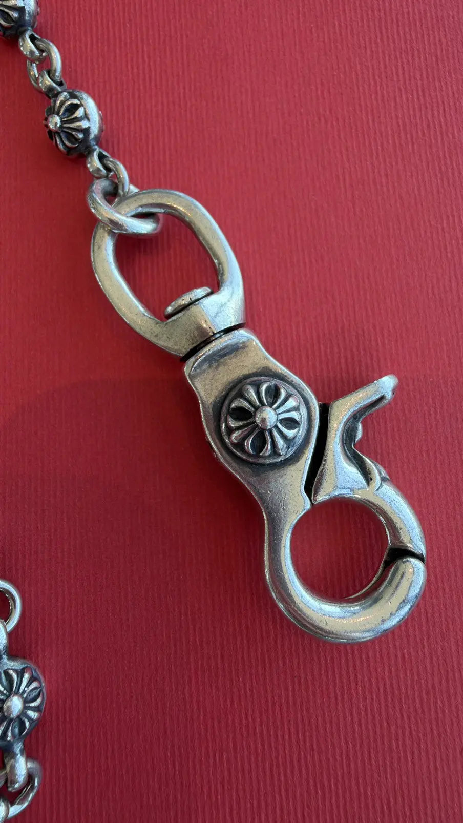 Chrome Hearts Cross Ball Chain 34 Inches Chrome Hearts