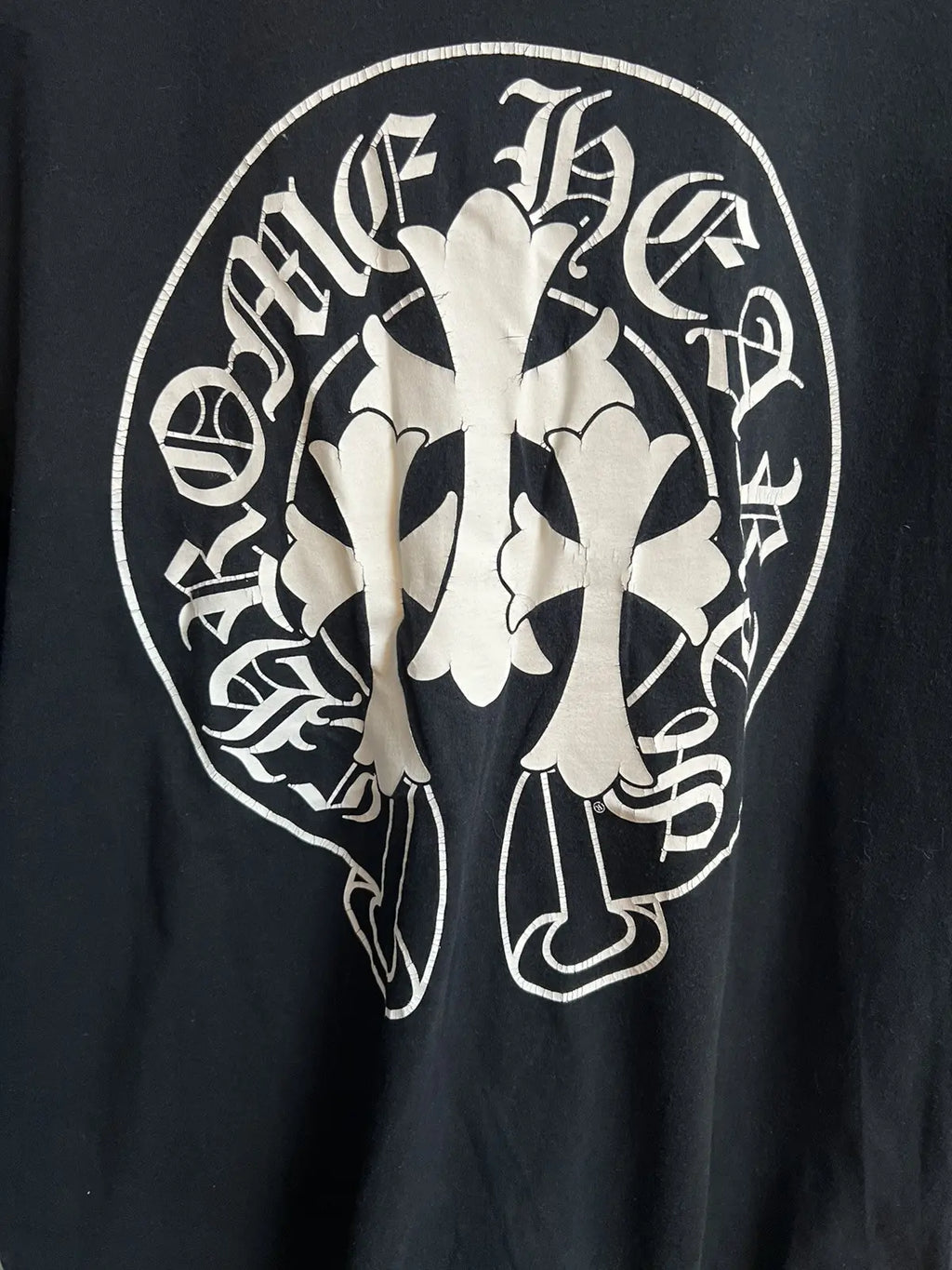 Chrome Hearts Triple Cross Horseshoe T-Shirt Black