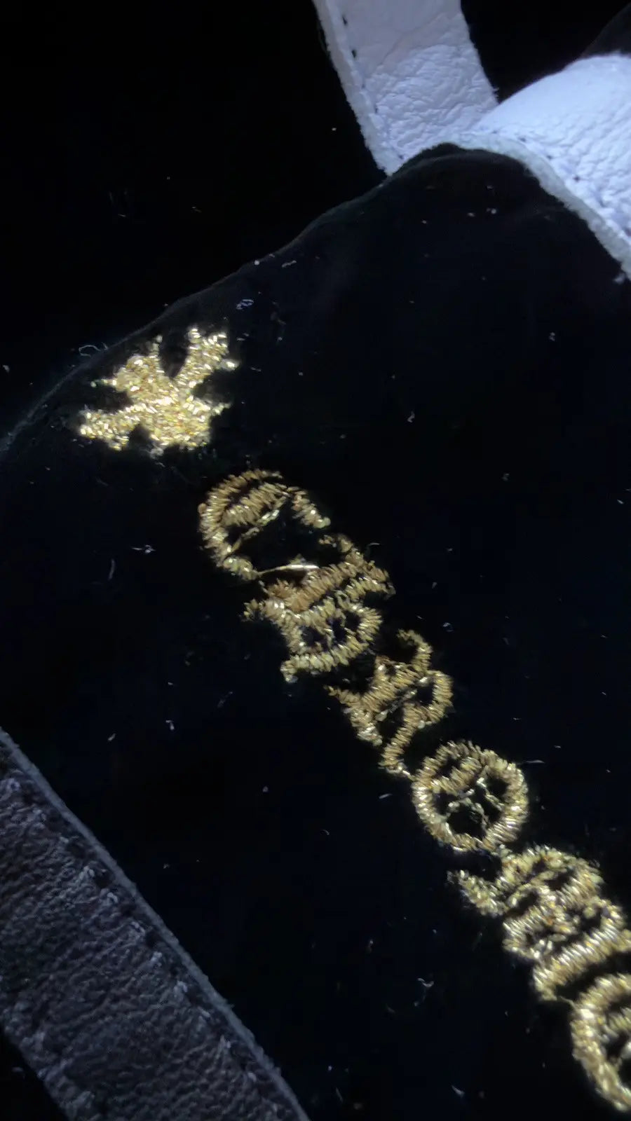 Chrome Hearts Y NOT Velour Pant