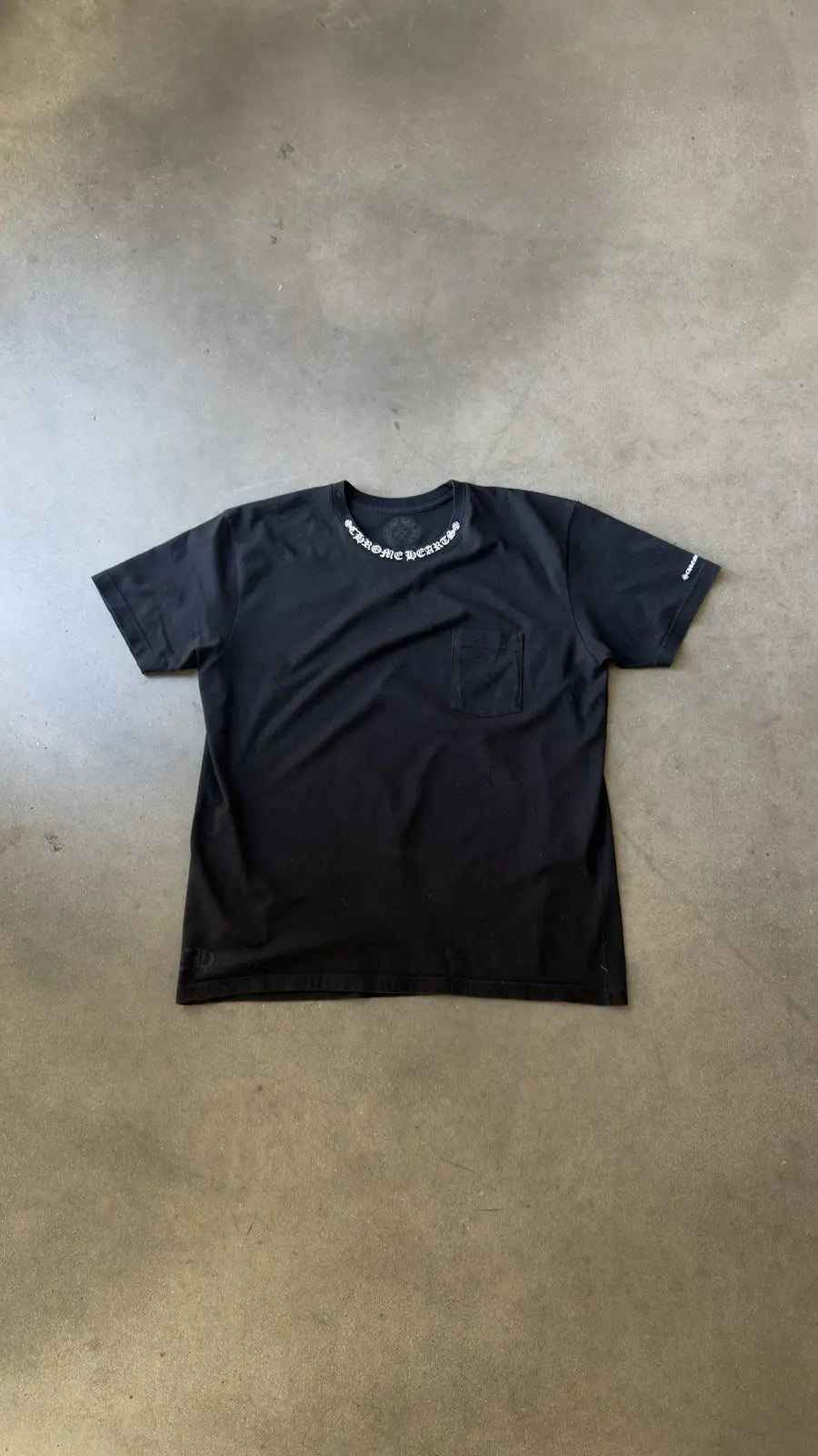 Chrome Hearts Neck Logo T-Shirt