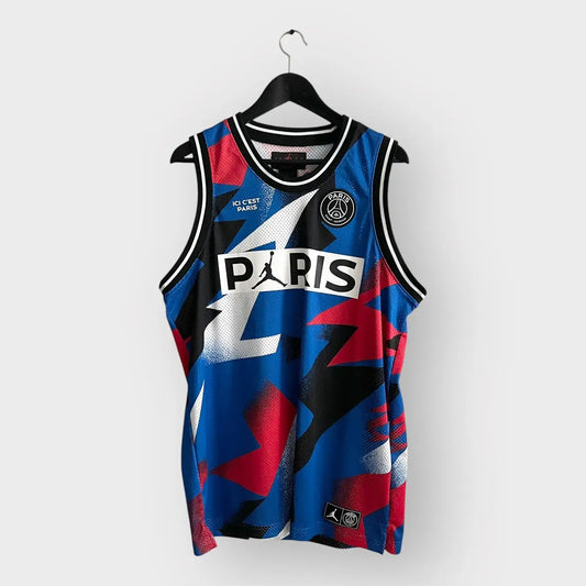 2019 Jordan x PSG Paris Saint Germain Mesh Jersey