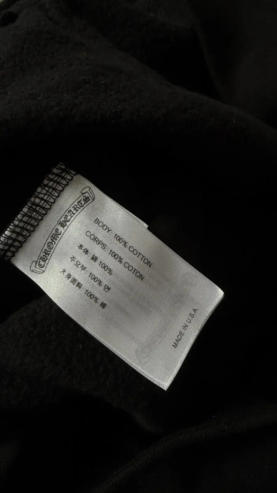 Chrome Hearts BLOOD RED HORSESHOE HOODIE