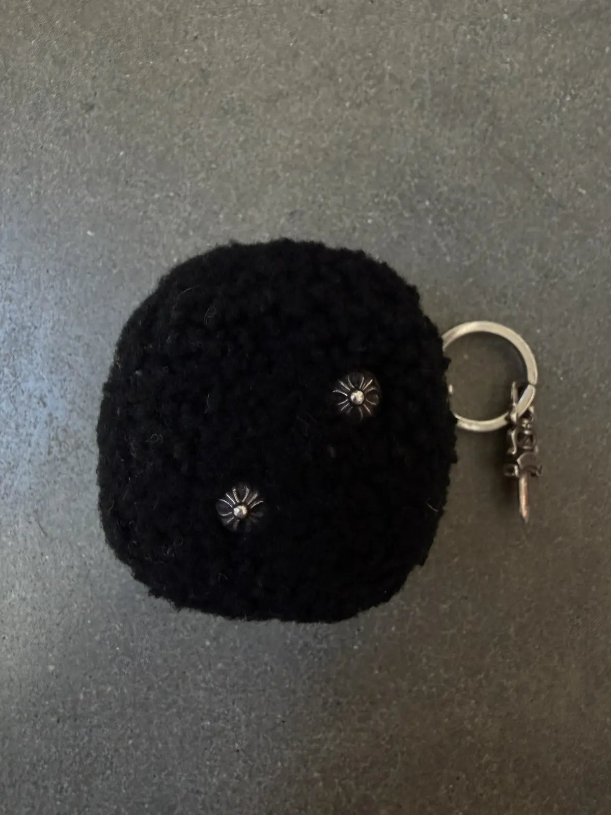 Chrome Hearts Large Fuzzy Dice