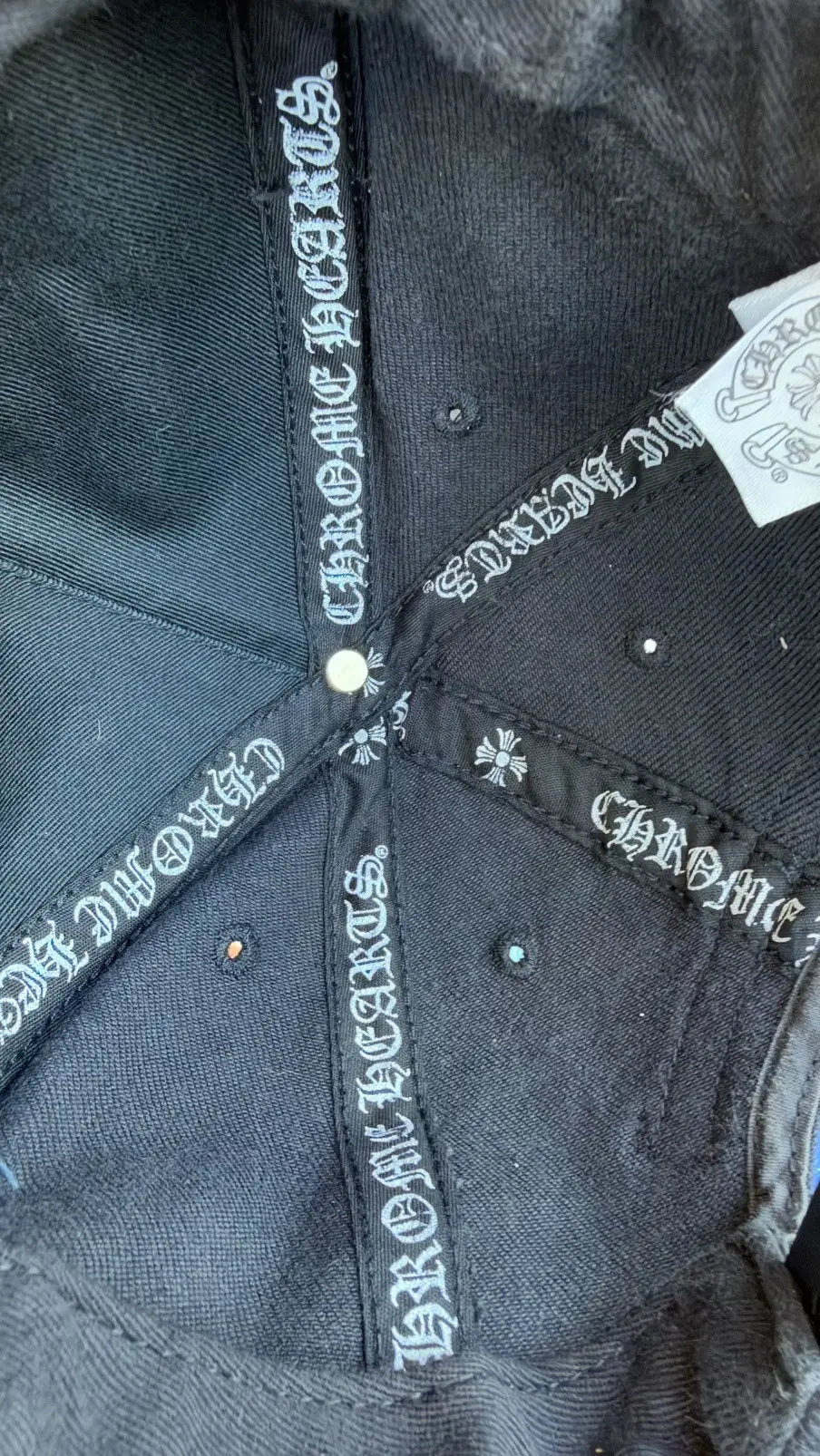 Chrome Hearts Horseshoe Cross Baseball Hat Chrome Hearts