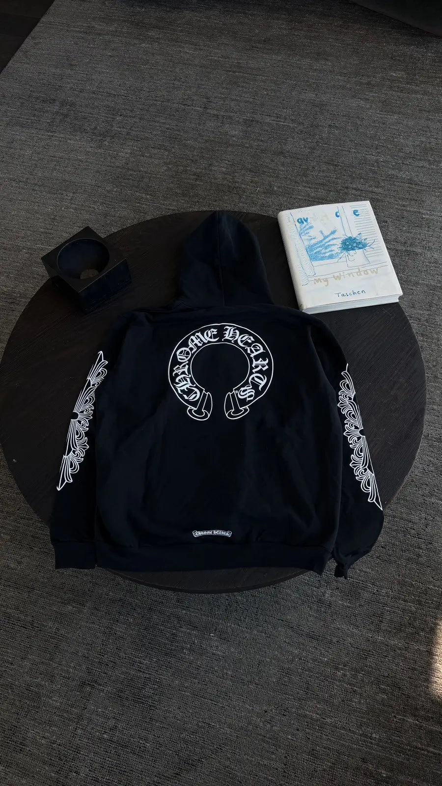Chrome Hearts Horse Shoe Floral Hoodie Size XXL Chrome Hearts