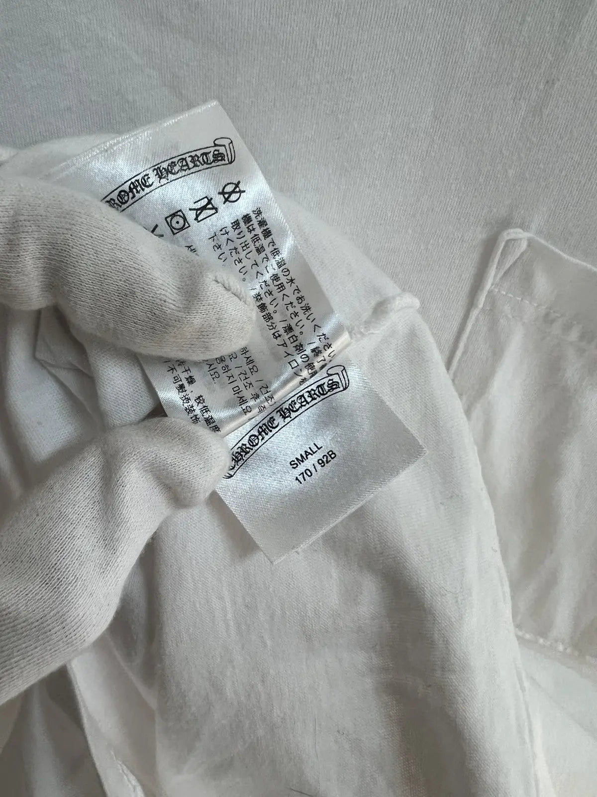 Chrome Hearts Neck Logo Pocket Tee