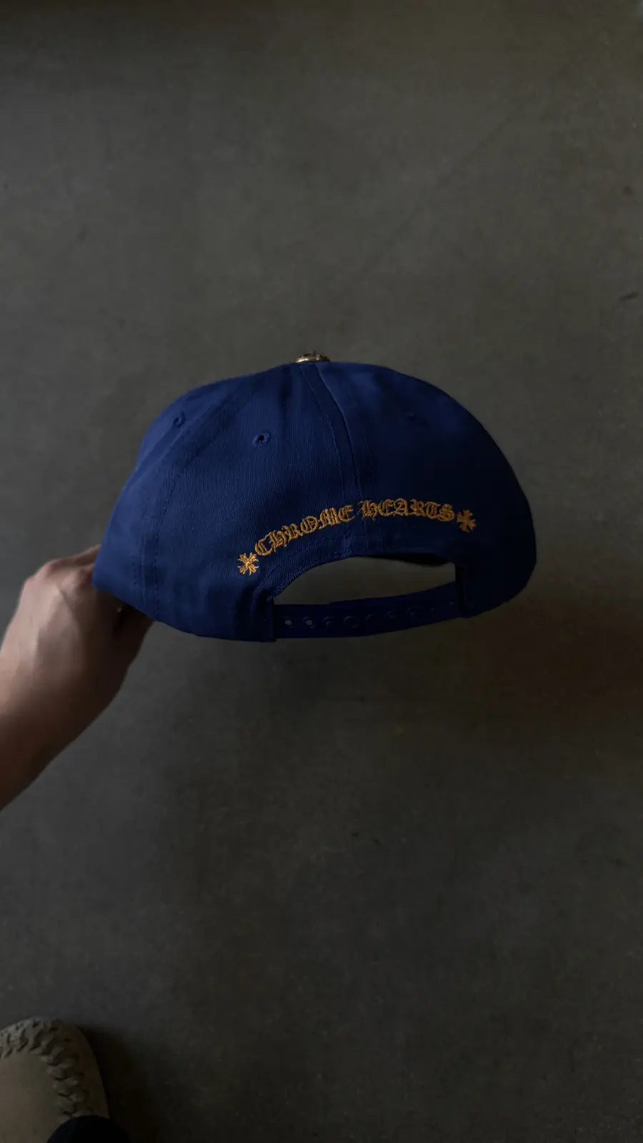 Chrome Hearts CH Logo Baseball Hat