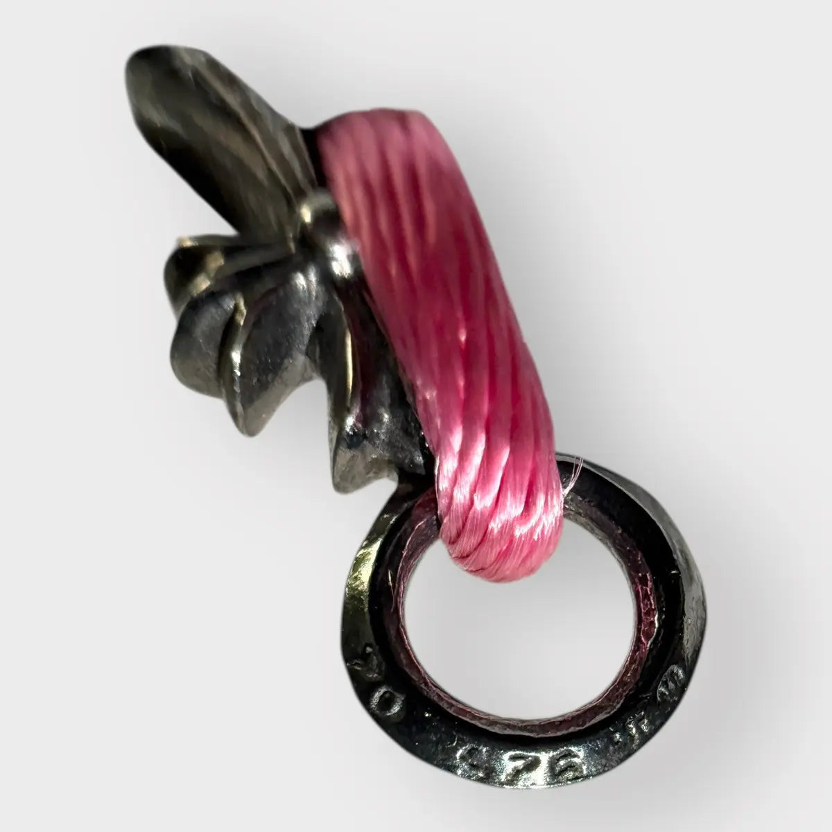 Chrome Hearts Rhodium Baby Fat KZ Bracelet