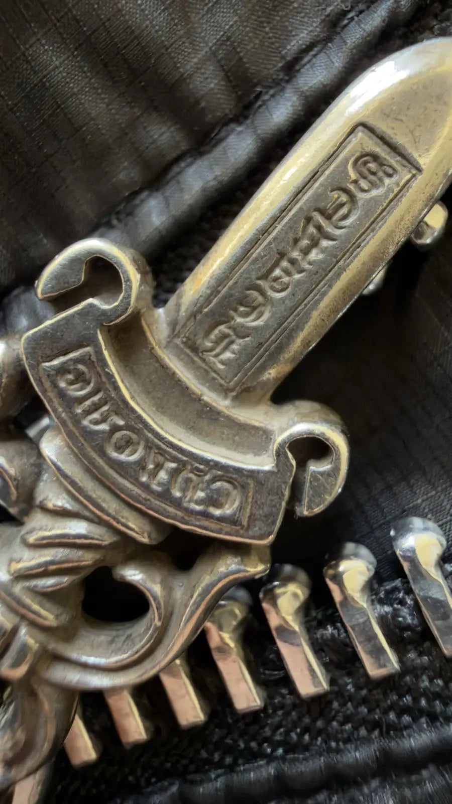 Chrome Hearts Black Puffer Jacket