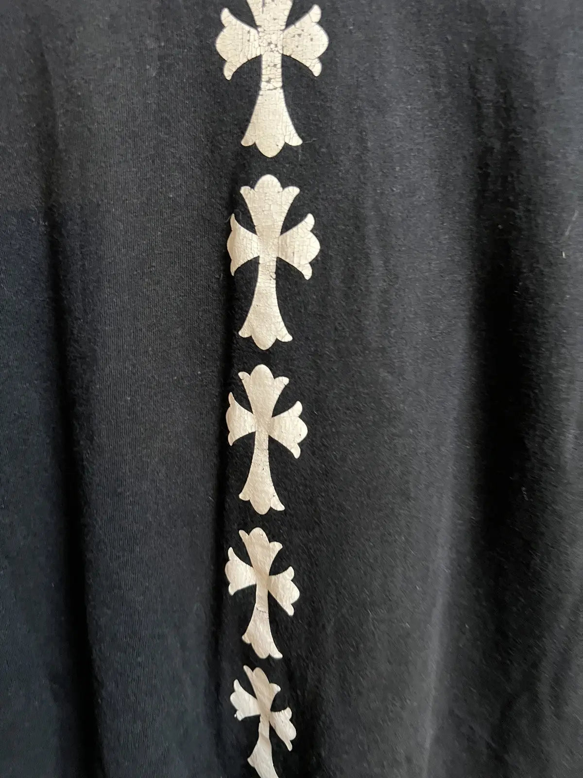 2010s Chrome Hearts Spine Triple Cross Tee