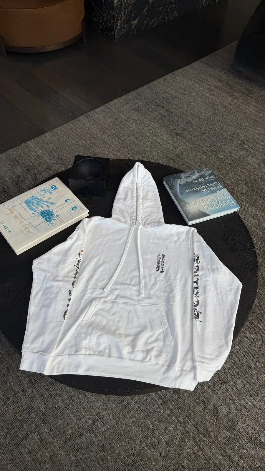 Chrome Hearts Foil Print Hoodie Chrome Hearts
