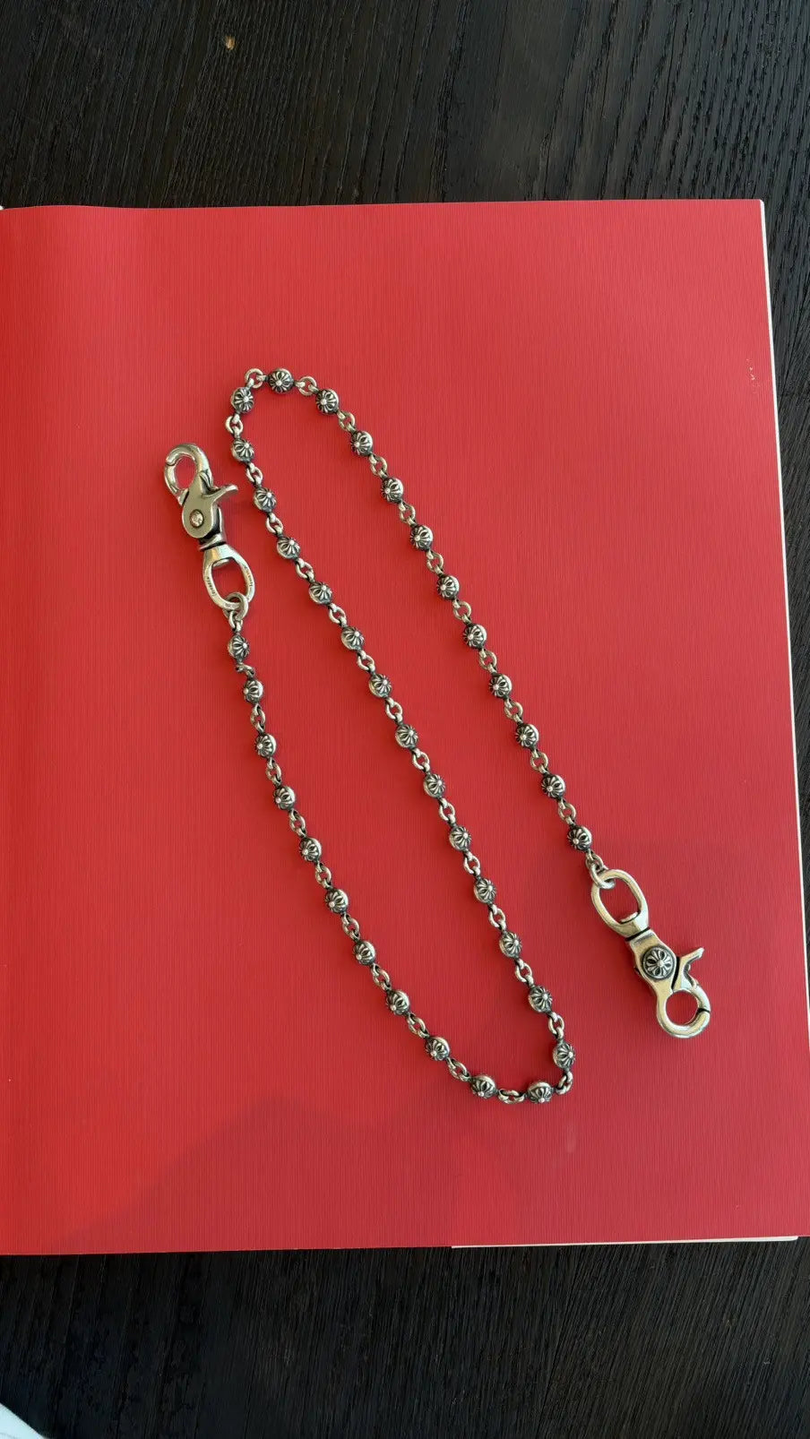 Chrome Hearts Cross Ball Chain 34 Inches Chrome Hearts