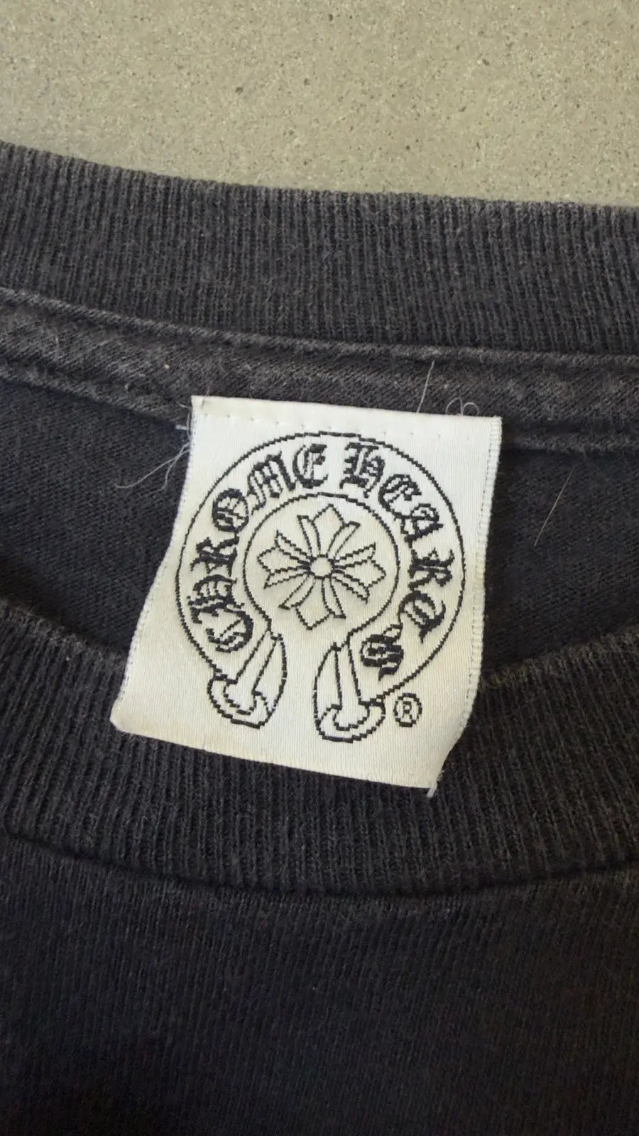 Chrome Hearts Long Sleeve Staff Pocket T-Shirt
