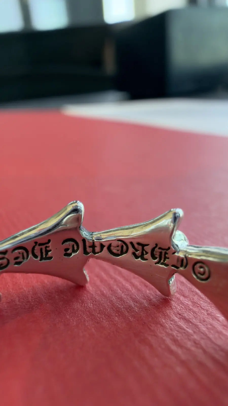 Chrome Hearts Crosstail Band Ring Size 7 Chrome Hearts