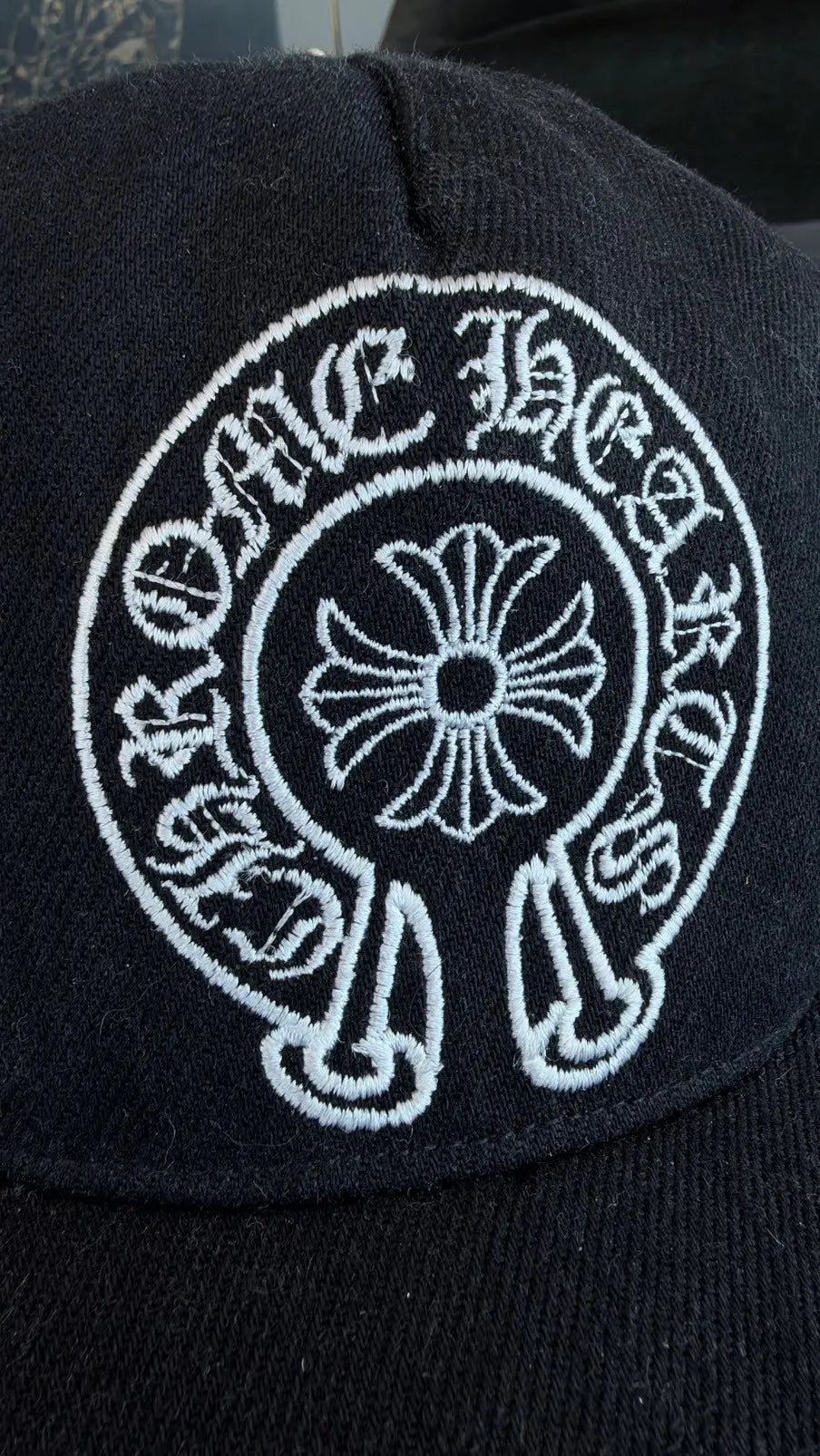 Chrome Hearts Horseshoe Cross Baseball Hat Chrome Hearts