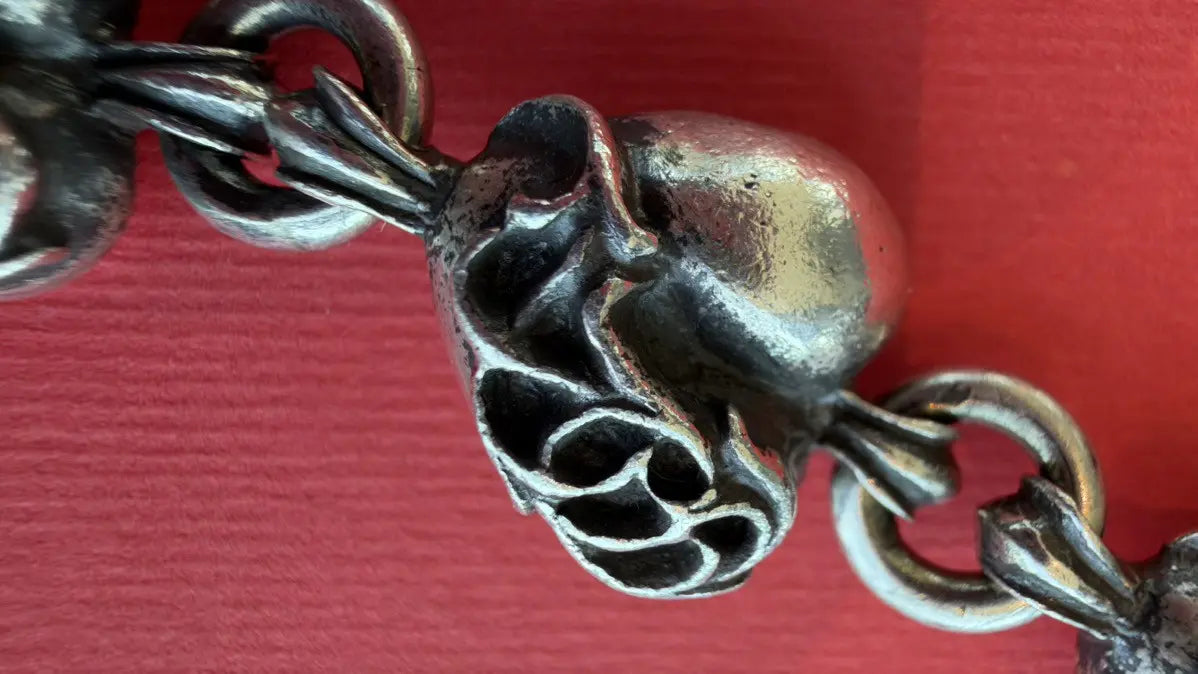 Chrome Hearts Vine Heart Wallet Chain Chrome Hearts