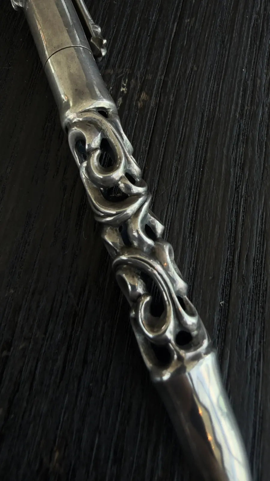 Chrome Hearts Sterling Silver 4-Color Ballpoint Pen Chrome Hearts