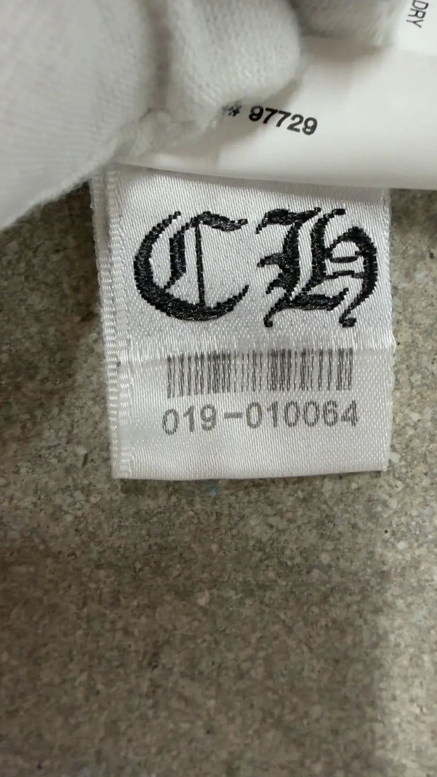 Chrome Hearts Black & White Linen Shirt