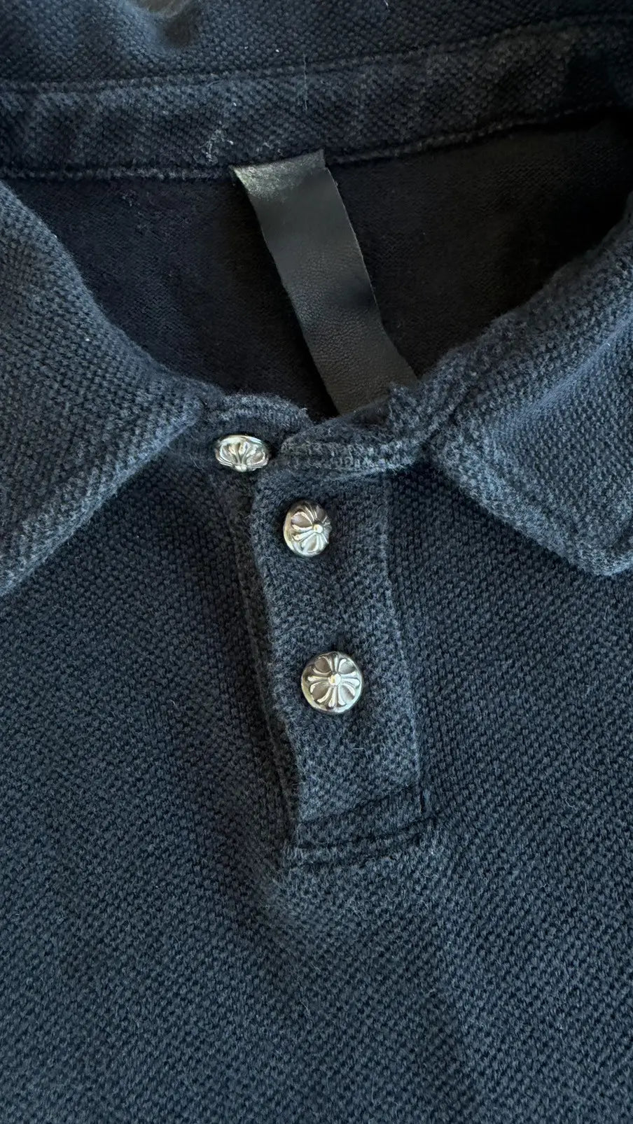Chrome Hearts x Matty Boy "Chomper" Lips Polo Shirt Size L Chrome Hearts