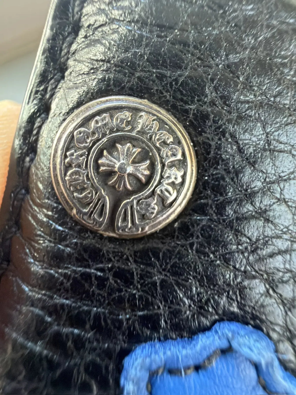 Chrome Hearts Multi Color Cross Patch Belt Strap