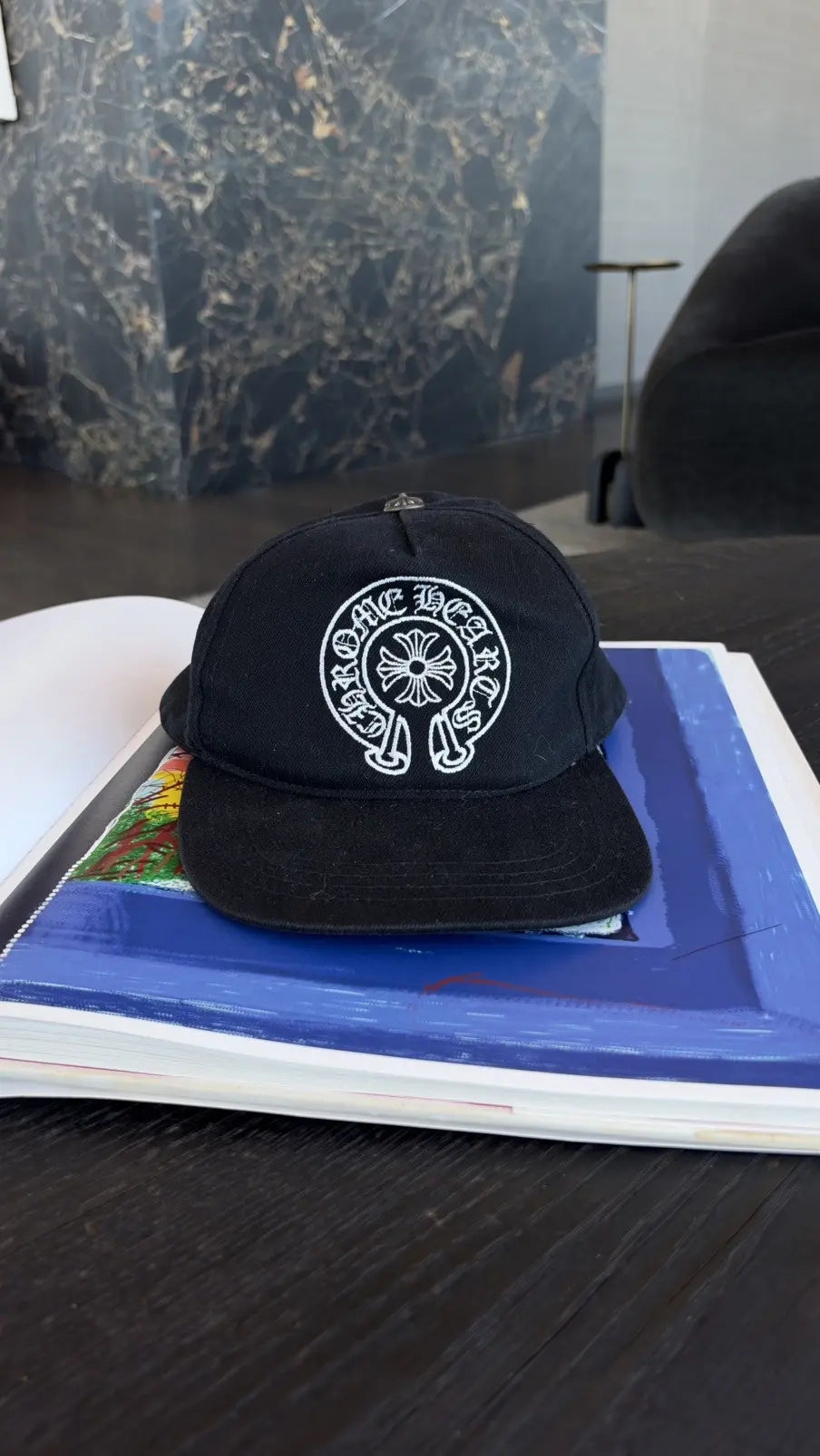 Chrome Hearts Horseshoe Cross Baseball Hat Chrome Hearts