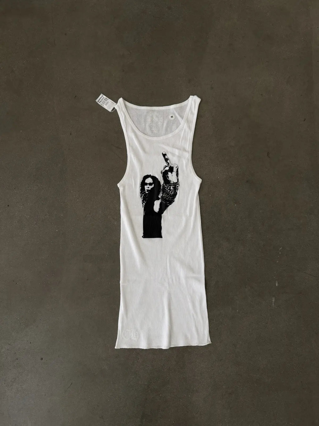 Chrome Hearts Richard Stark Middle Finger Tank Top