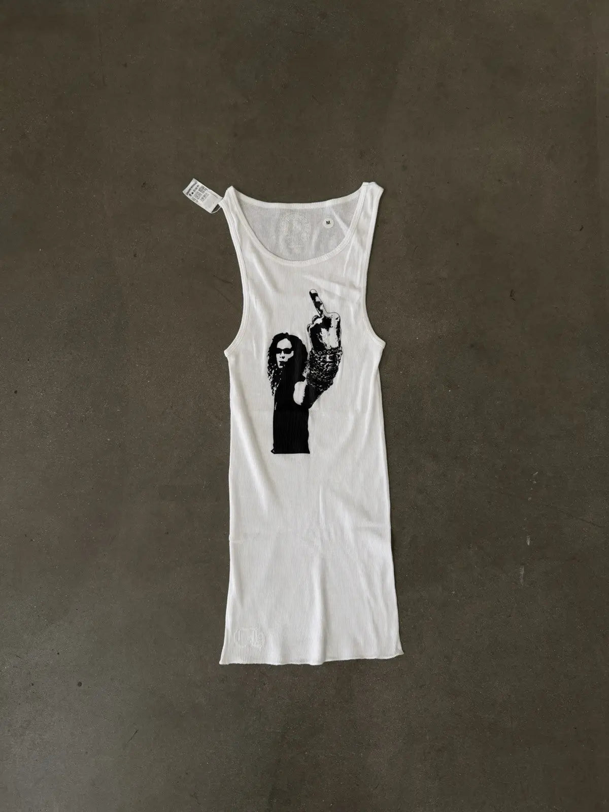 Chrome Hearts Richard Stark Middle Finger Tank Top