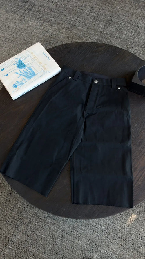 Chrome Hearts "KS Cutoff" Denim Shorts Size 34 Chrome Hearts