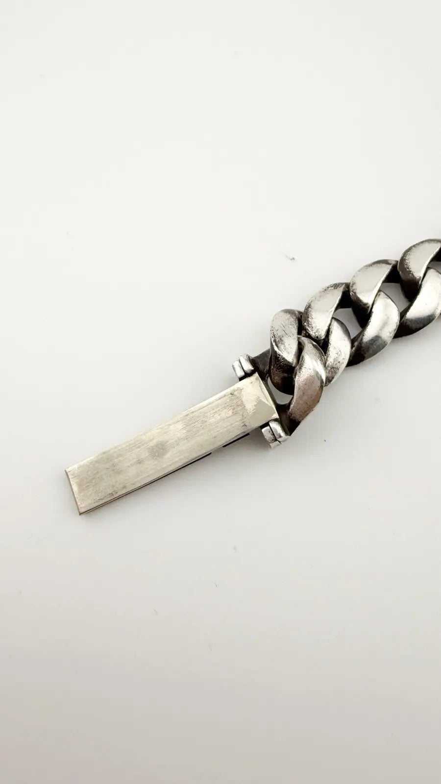 Chrome hearts Diamond ID Bracelet Cuban