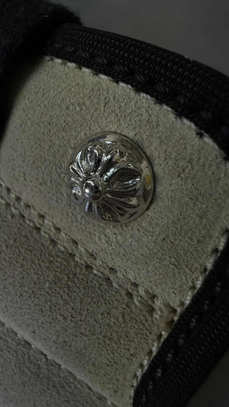 Chrome Hearts Rick Owens Geobasket Cream