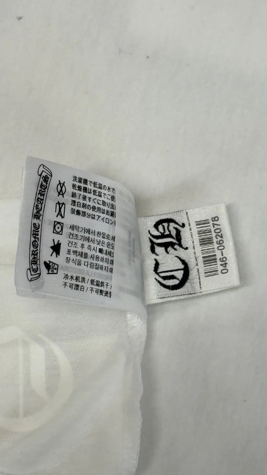 Chrome Hearts Shoulder Scripts Logo Pocket T-Shirt