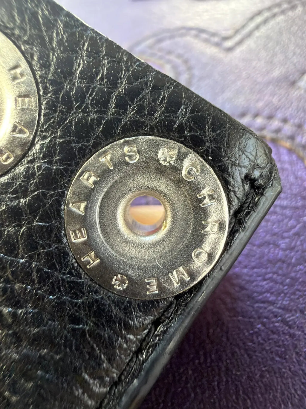 Chrome Hearts Multi Color Cross Patch Belt Strap